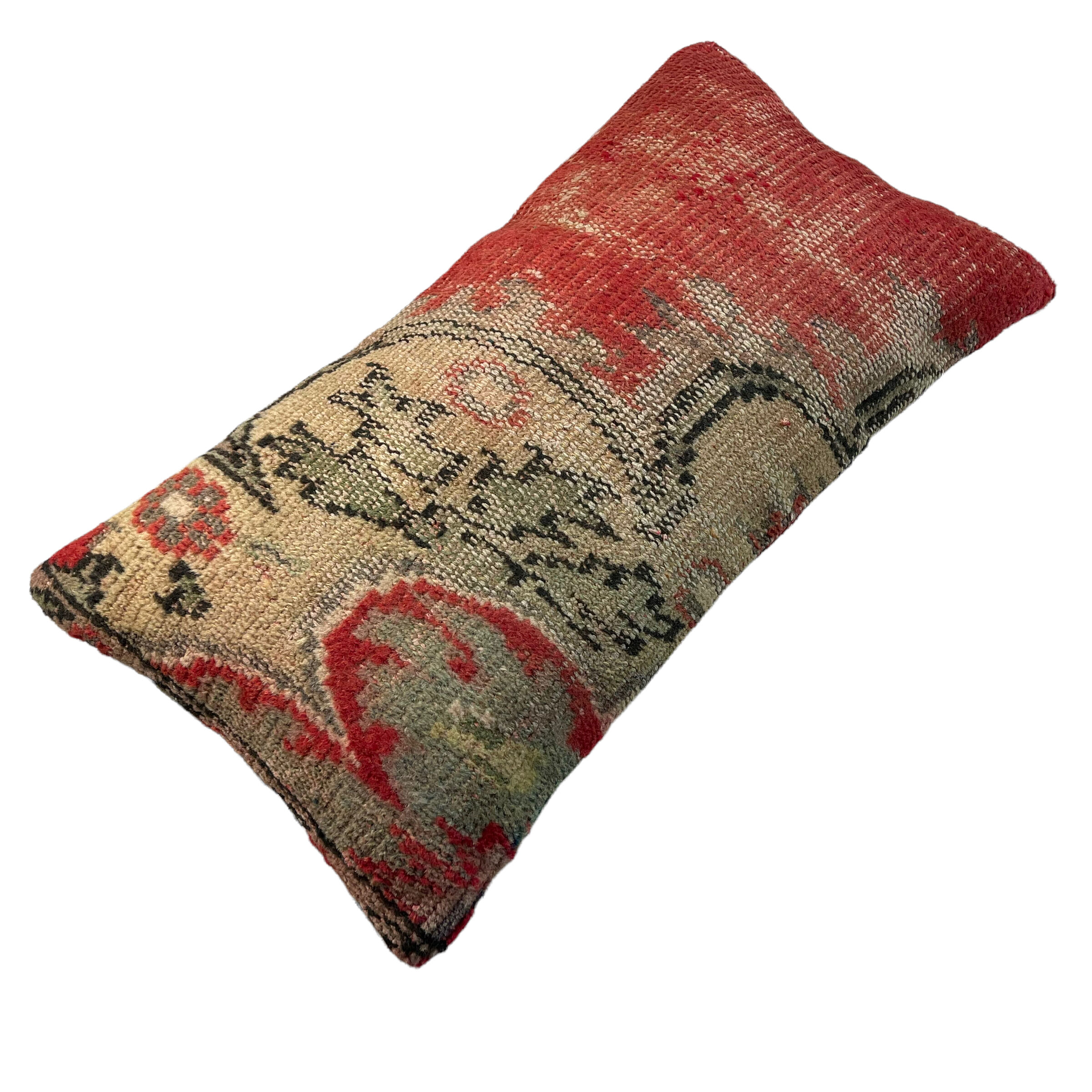 Vintage turkish handmade cushion cover 30 x 60 cm