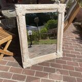 Carved mirror