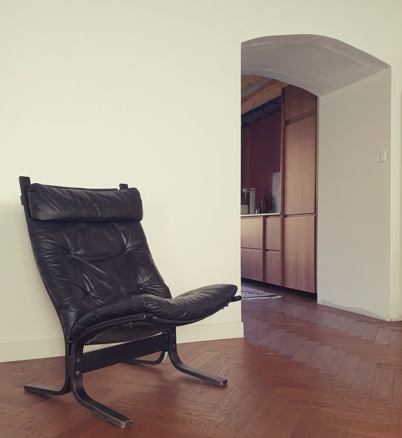 Armchair Siesta Ingmar Relling 60s leather