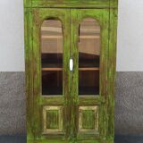 Wooden glass cabinet