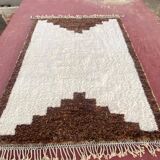 Beni Ouarain rug 300x200 cm – Thick wool with tribal patterns