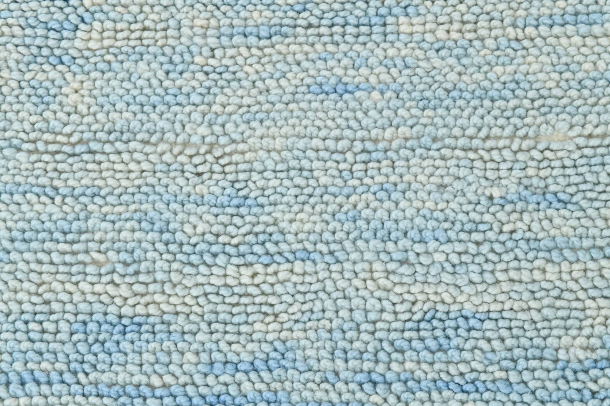 8x11 light blue large oushak rug, 244x344cm