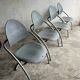 4 chaises postmodernes italiennes Gazzaro