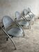 4 chaises postmodernes italiennes Gazzaro
