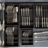 Housewife Christofle in silver metal model uniplate