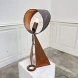 Lampe en acier corten Eric Dartois