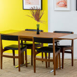 Vintage teak coffee table 118 cm