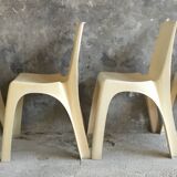 Kartell chair model 4850 design Castiglioni Gaviraghi Lanza made in Italy 1960