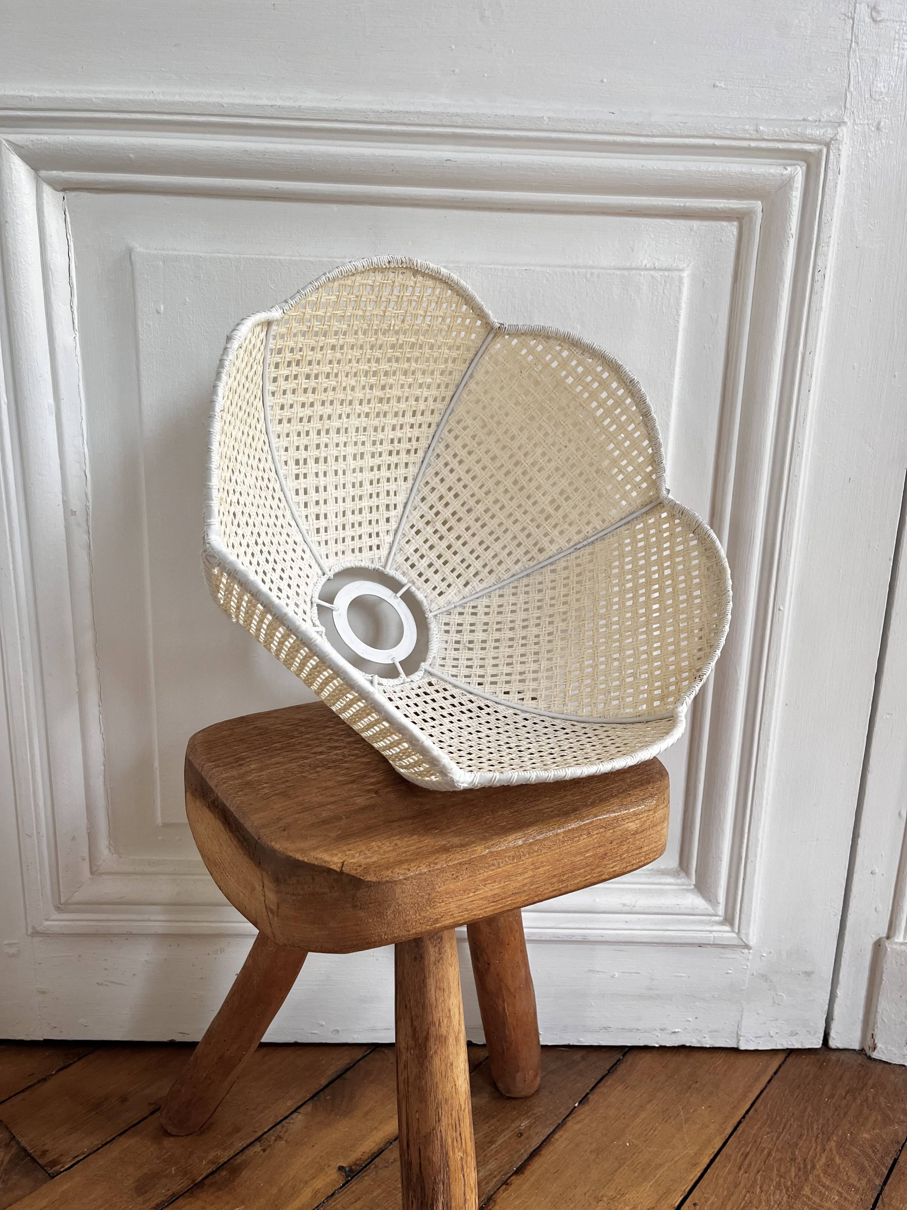 Vintage flower lampshade pendant light