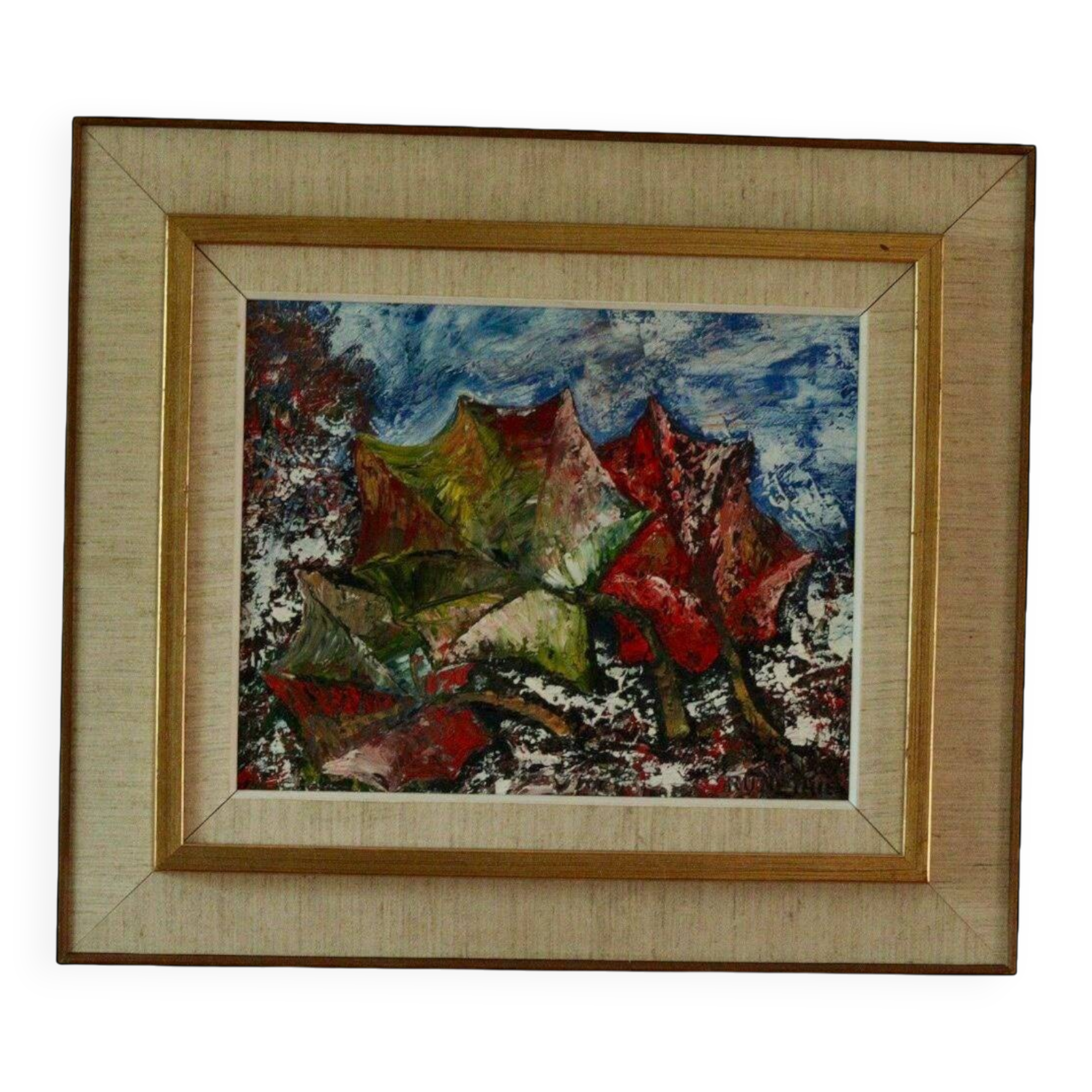 "Abstract Leaves" by Rune Thiel