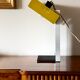 Space age yellow cubic table lamp, Italy 1970s