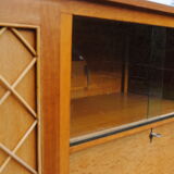 Cabinet rattan vintage year 60