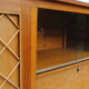 Armoire rotin vintage année 60