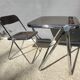 Platone desk set and Plia Platone chair by Giancarlo Piretti Edition Anonima Castelli