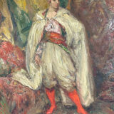 Young woman in the oriental