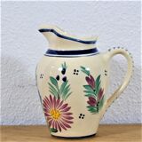Pitcher in earthenware signed Henriot