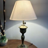 Brass lamp foot