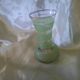 Small granite glass vase