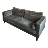 Vintage khaki sofa