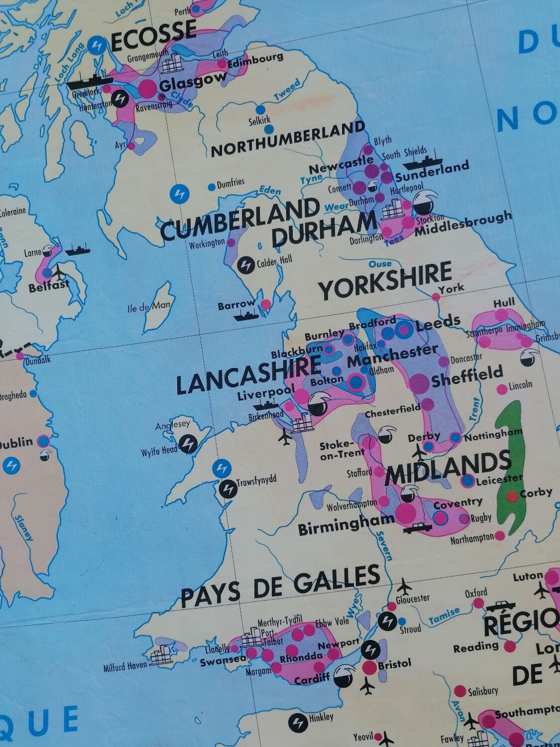 Old MDI card Benelux and British Isles