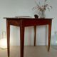 Compact desk in vintage cherry wood