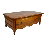 Dining coffee table with sliding top, France, XXth