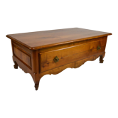 Dining coffee table with sliding top, France, XXth