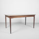 Extendable dinning table in teak, 1960