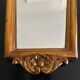 gold wood wall mirror