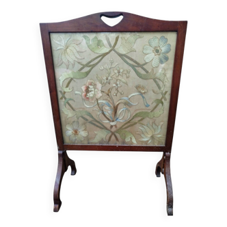 Mahogany fireplace screen 1920