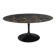 Original round Knoll Tulip dining table (137cm) Emperador glossy NEW CONDITION!