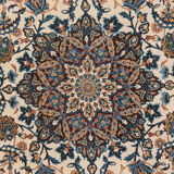 Traditional persian area handwoven wool carpet 274x366cm