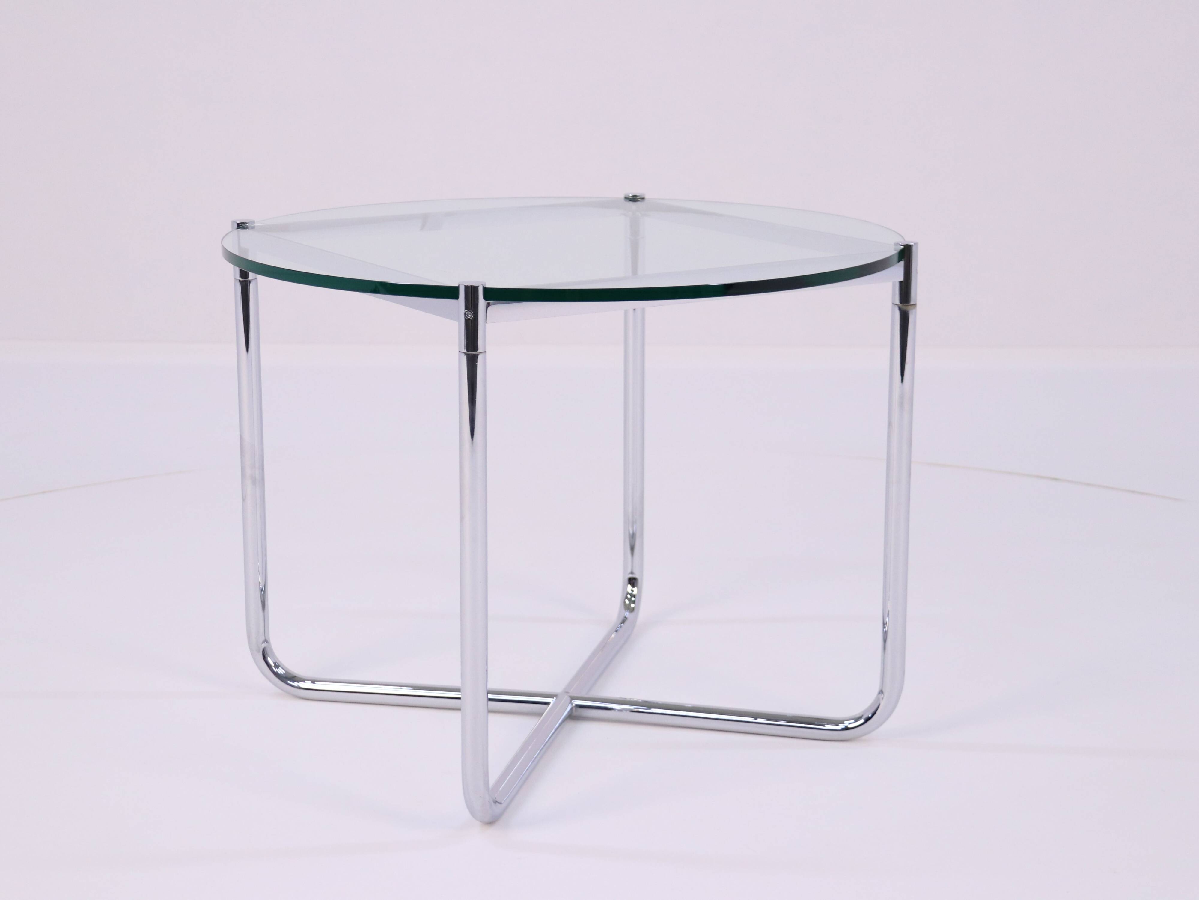 Coffee Table Model MR by Ludwig Mies van der Rohe for Knoll International, US, 1980s