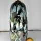 Sculptural lamp in glazed ceramic, Scandinavian style, 1970s.