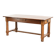 French dining table from the 18th century with a fruitwood top and oak base