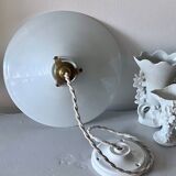 Opaline pendant light
