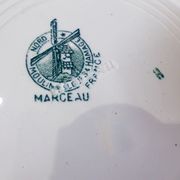 Set of 6 dessert plates from the Moulin des Loups and Hamage model Marceau 211228