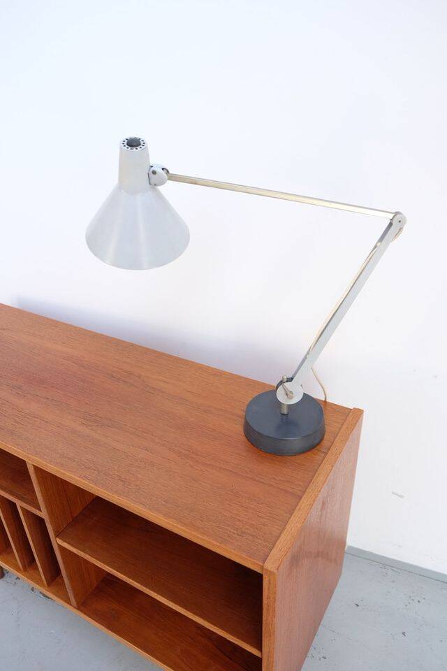Vintage Kaiser table lamp, 1960s–70s, retro Mid-Century style.