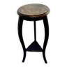 Vintage pedestal table restyled