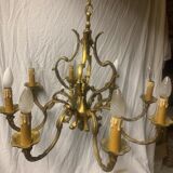 Bronze chandelier 8 branches