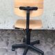 Martin Stoll office chair light wood on wheels