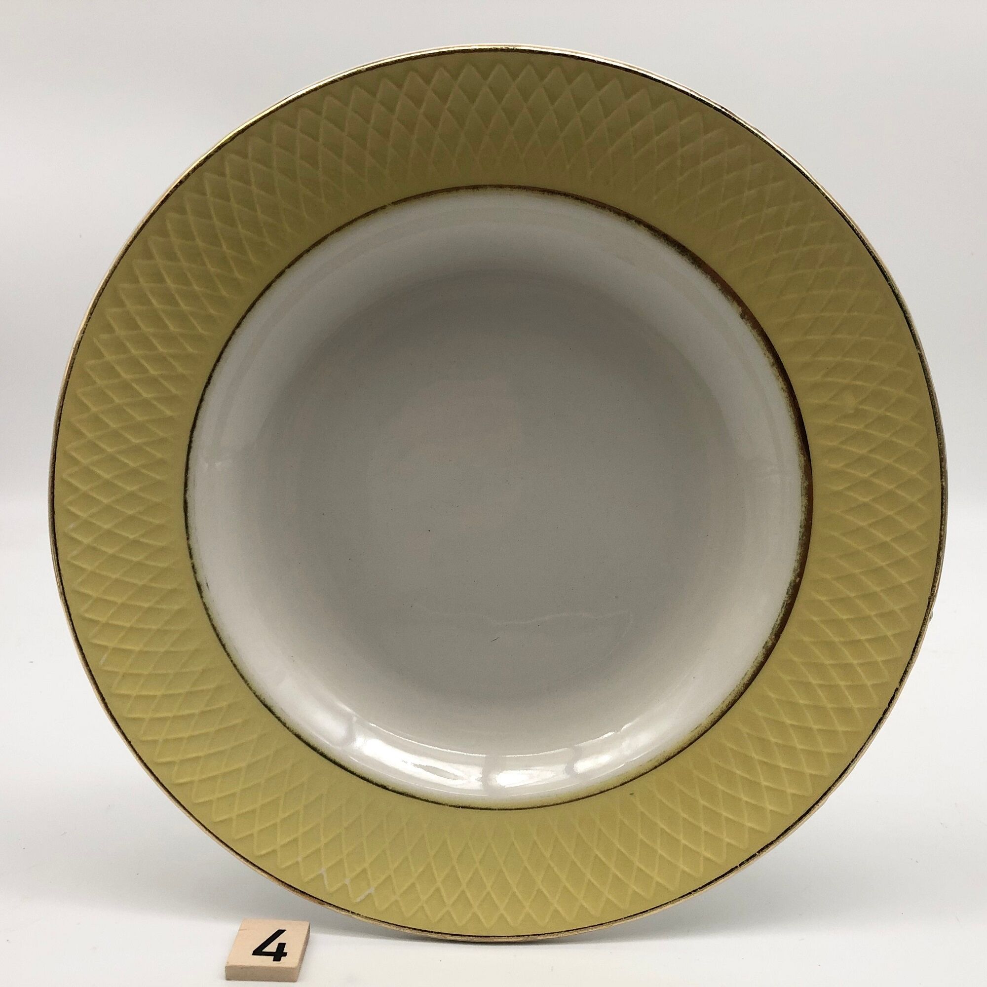 6 Hollow Plates "Orchies Moulin des Loups"