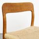 Niels Otto Møller Oak Dining Chair #75 J.L.Møller I Set of Two