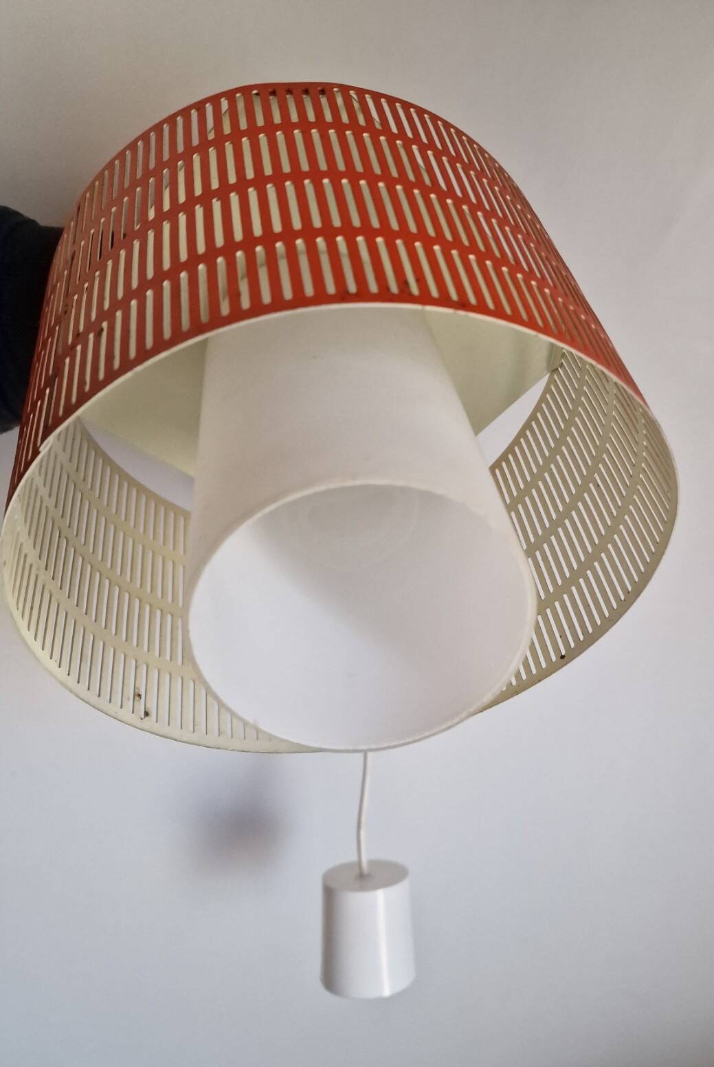 Coral perforated sheet suspension, 1970s