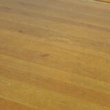 Vintage scandinavian pine drop-leaf dining table, edvin helseth, norway 70s
