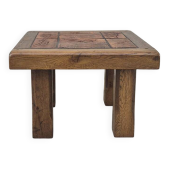 Coffee table signed P. Garnier