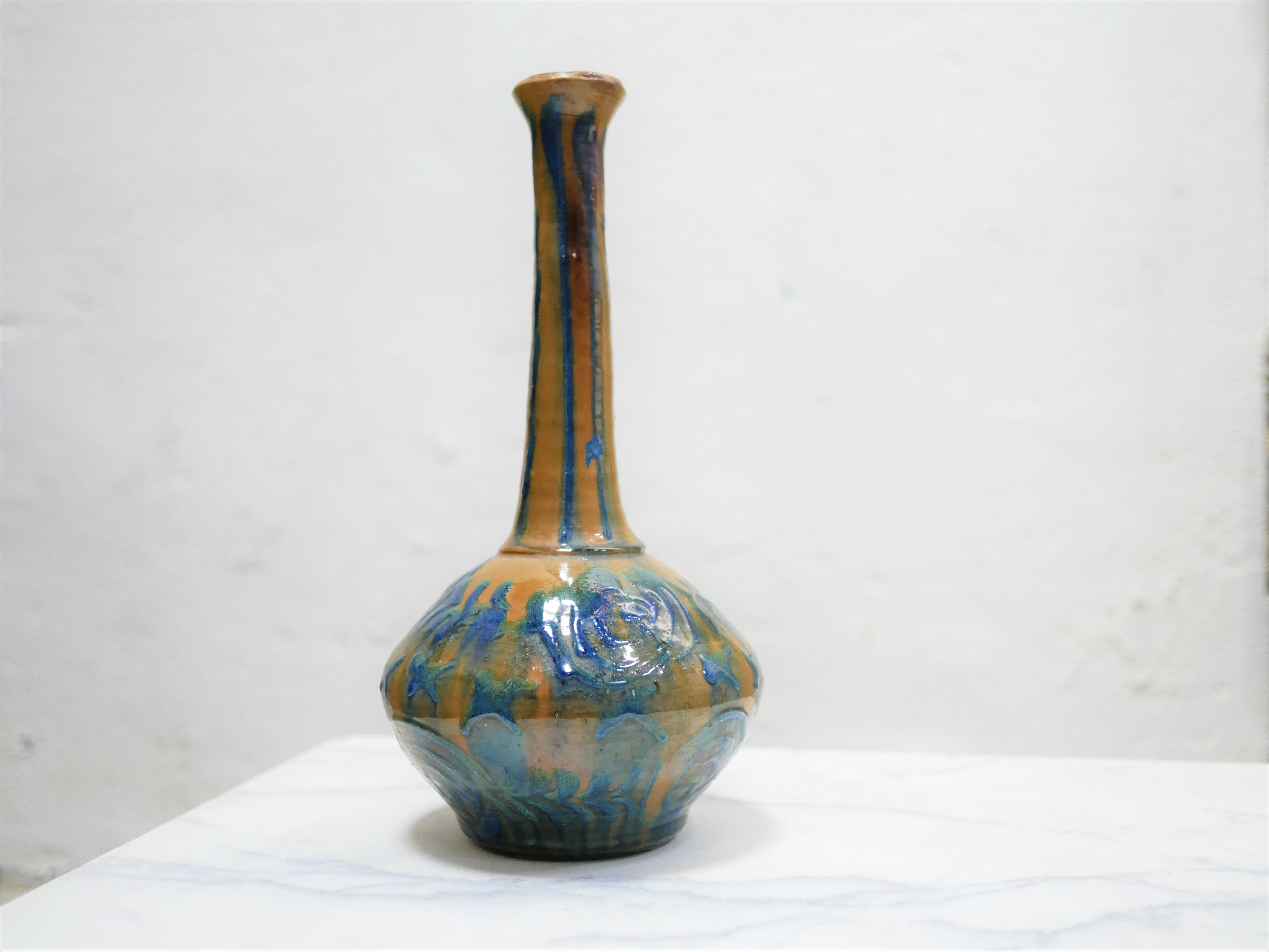 Vintage ceramic soliflore vase