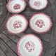 Assiettes creuses Digoin Sarreguemines