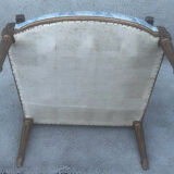 Shepherdess armchair with Louis XVI style ears