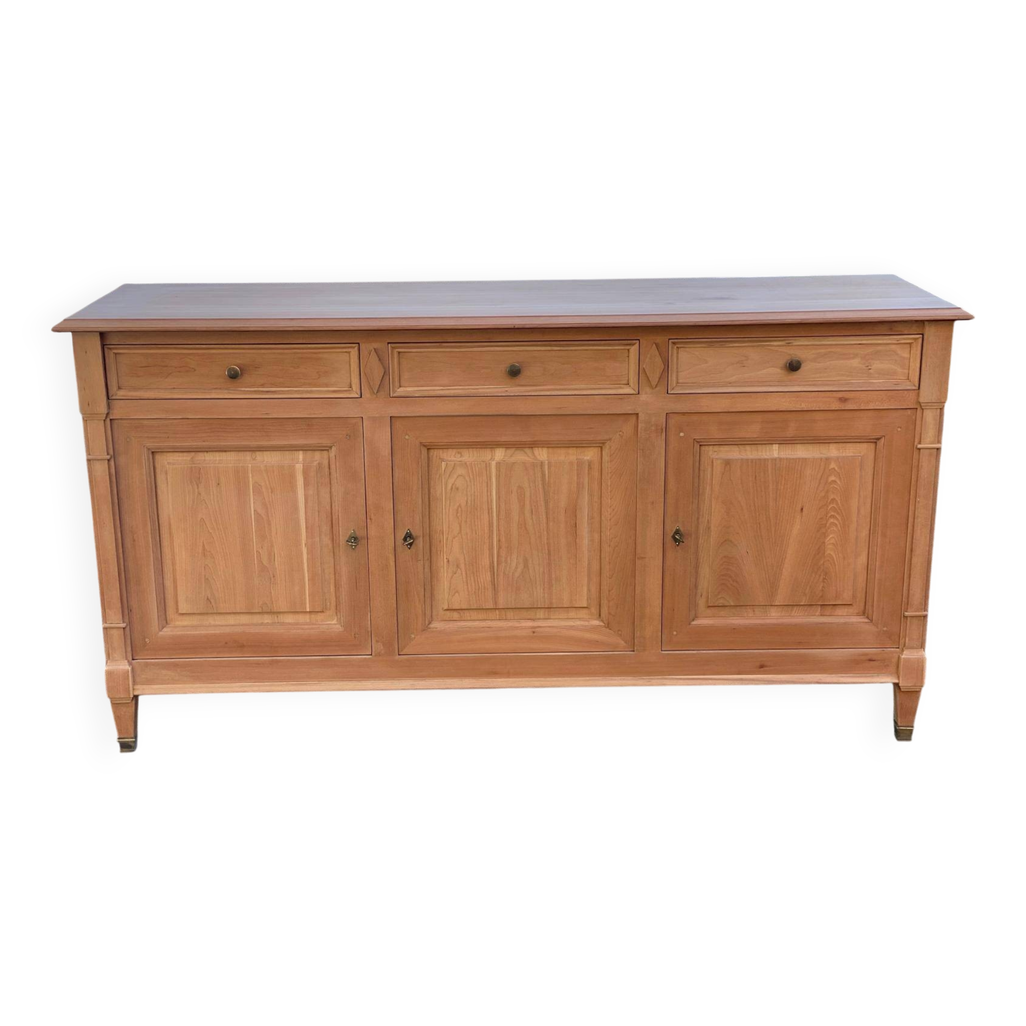 Louis XVI Imperial Sideboard in Solid Oak 190cm